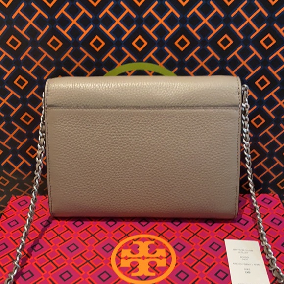 NWT Auth Tory Burch Britten chain wallet - Picture 5 of 12
